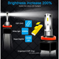 6000K Auto Lamp CSP Chip LED -strålkastarlampa